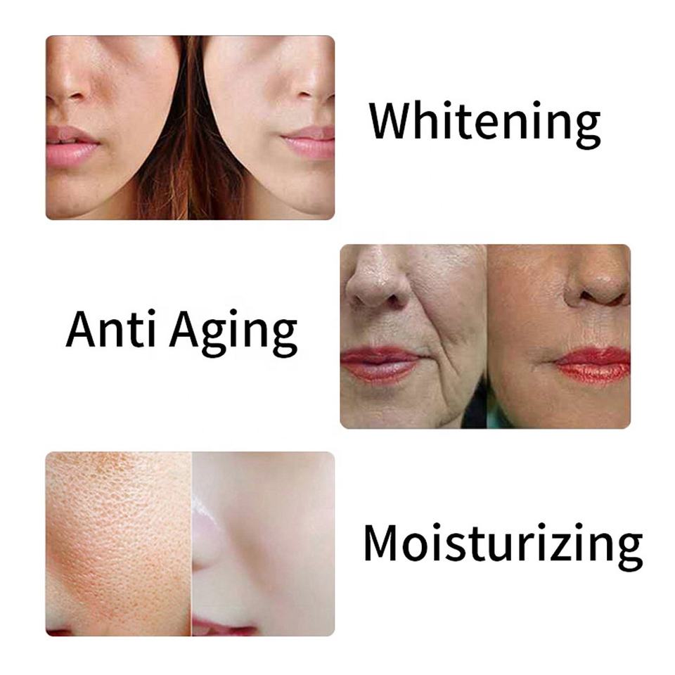 سيروم الوجه العضوي المضاد للتجاعيد وتفتيح البشرة