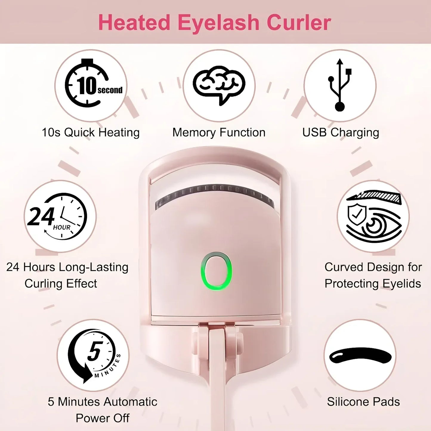 Recourbe-cils électrique rechargeable™